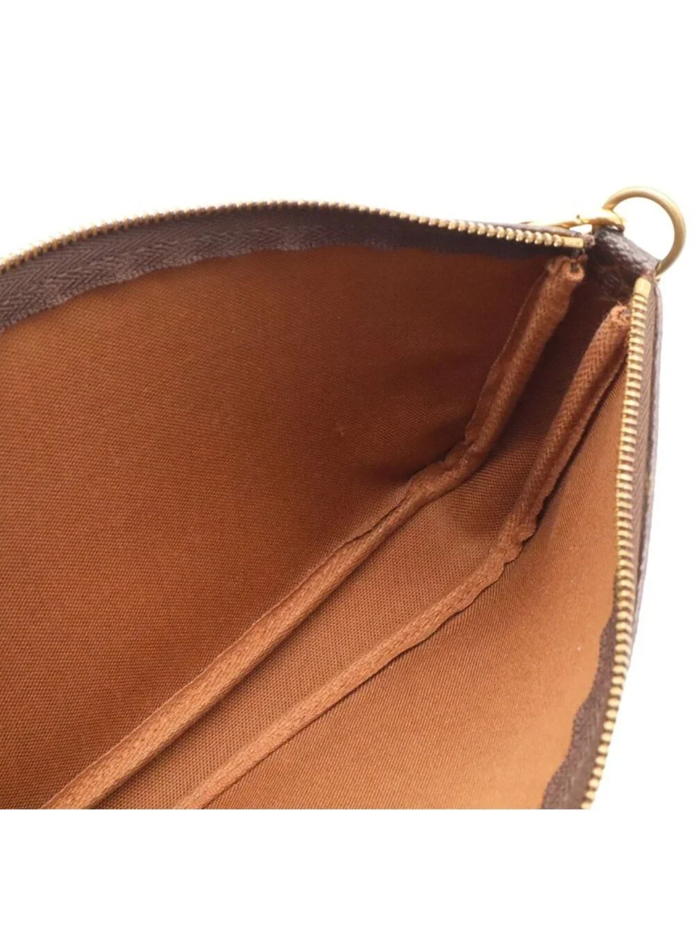 Louis Vuitton Monogram Pochette Soir Pouch Handbag Party